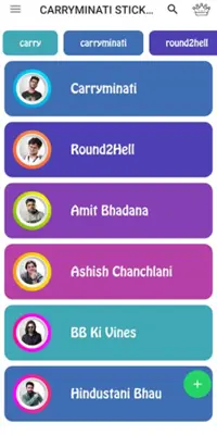 Carryminati Stickers For WA android App screenshot 2