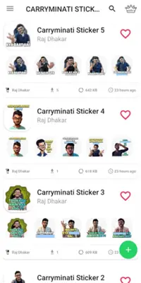 Carryminati Stickers For WA android App screenshot 6